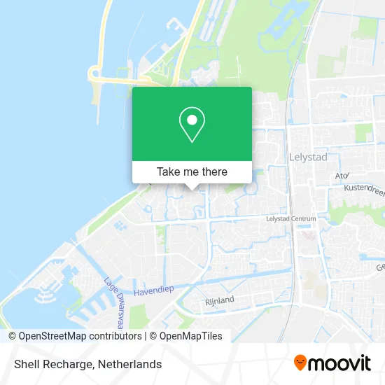 Shell Recharge map