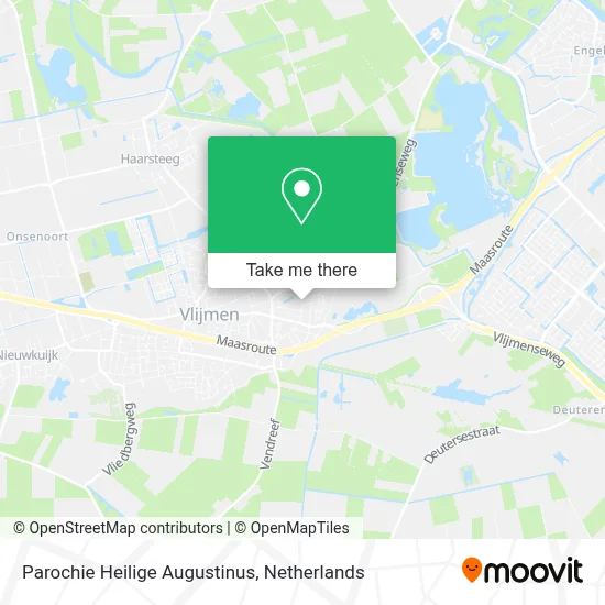 Parochie Heilige Augustinus map