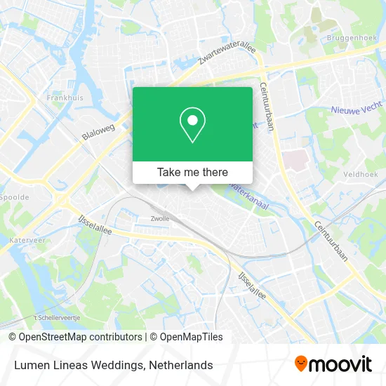 Lumen Lineas Weddings map