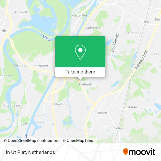 In Ut Plat map