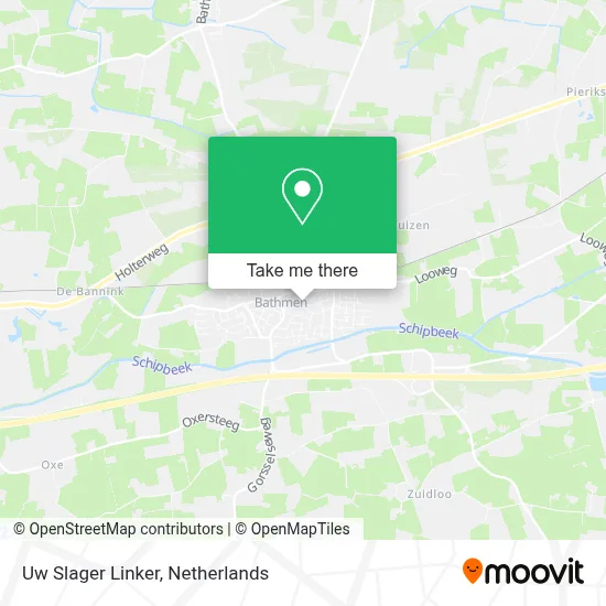 Uw Slager Linker map