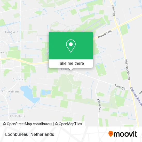 Loonbureau map