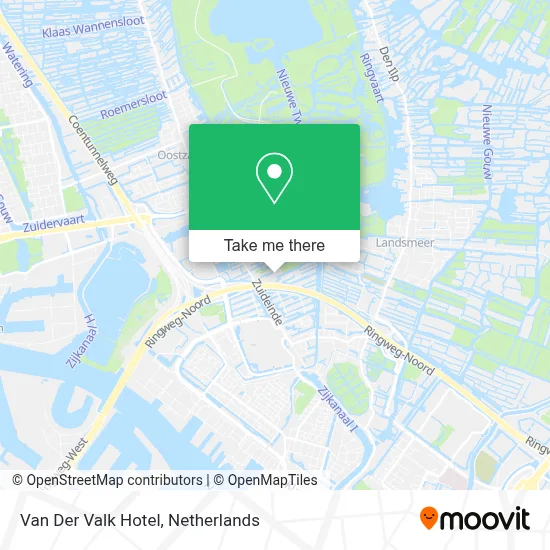 Van Der Valk Hotel map