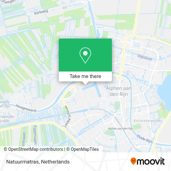 Natuurmatras map
