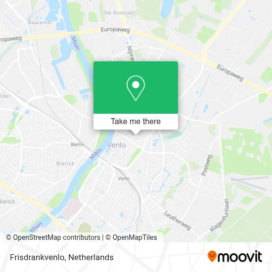 Frisdrankvenlo map