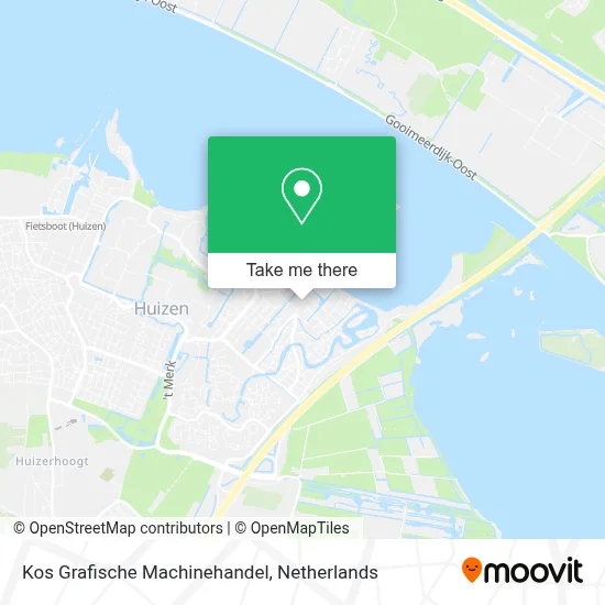 Kos Grafische Machinehandel map