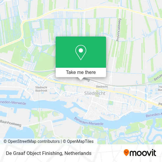De Graaf Object Finishing map