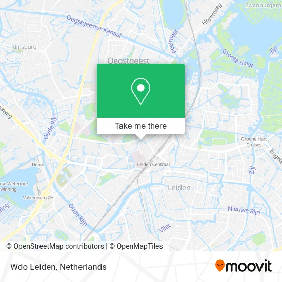 Wdo Leiden map