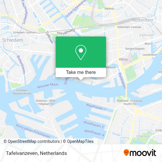 Tafelvanzeven map