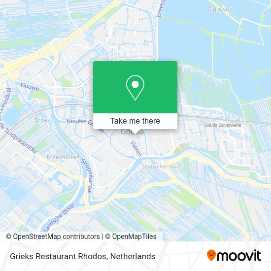 Grieks Restaurant Rhodos map