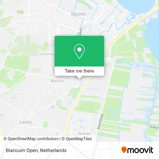 Blaricum Open map