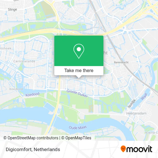 Digicomfort map
