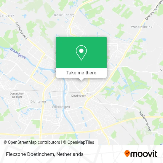 Flexzone Doetinchem map