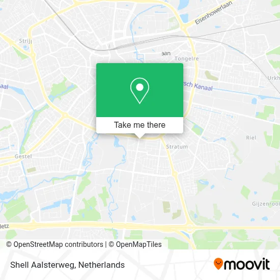 Shell Aalsterweg map