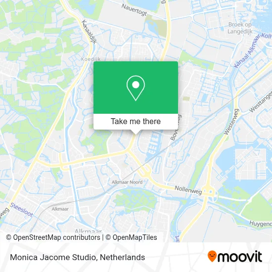 Monica Jacome Studio map