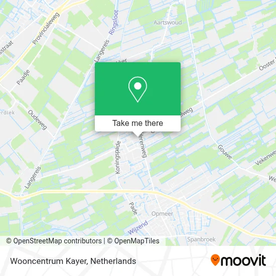 Wooncentrum Kayer map