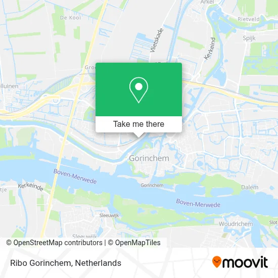 Ribo Gorinchem map