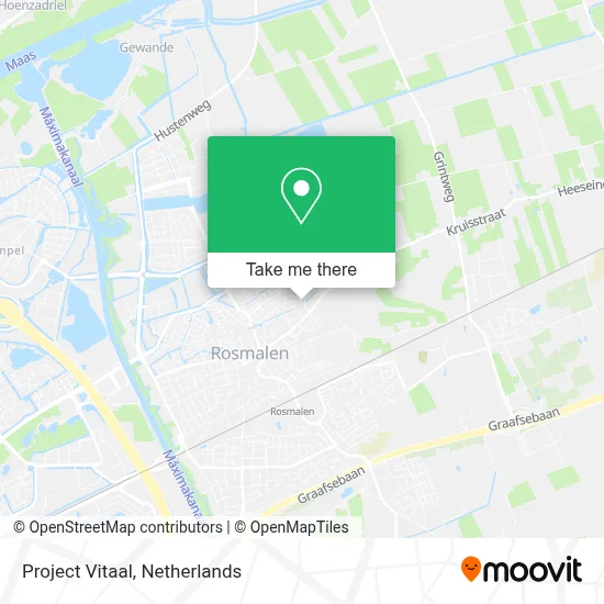 Project Vitaal map