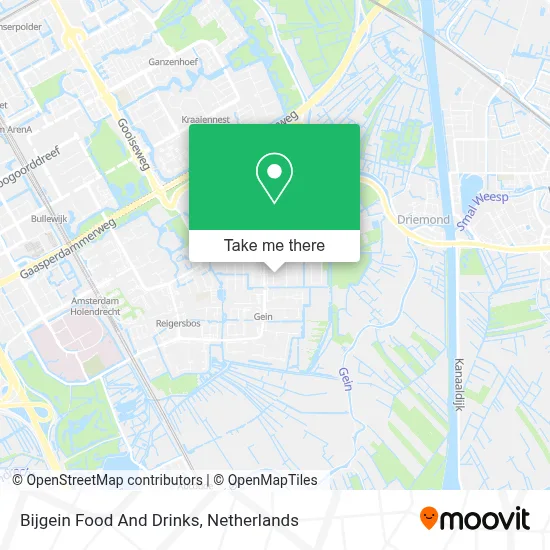 Bijgein Food And Drinks map