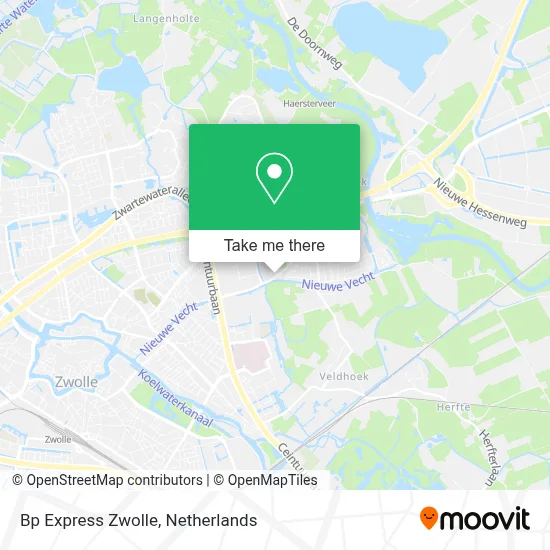 Bp Express Zwolle map