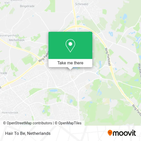 Hair To Be map