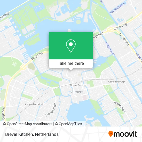Breval Kitchen Karte