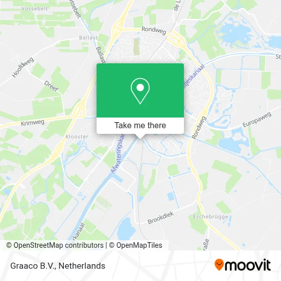 Graaco B.V. map