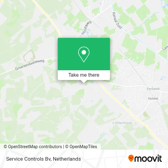 Service Controls Bv map