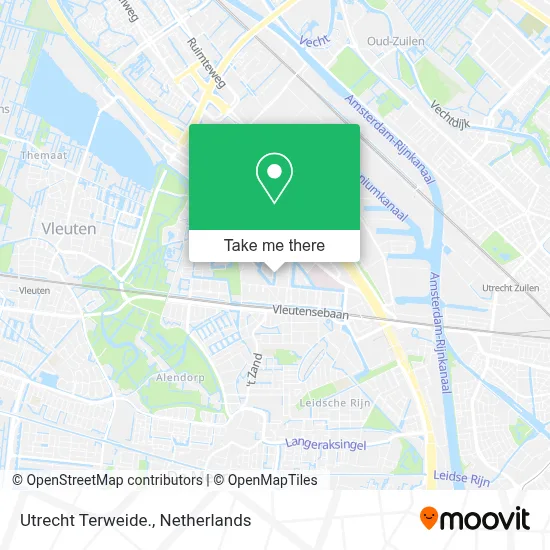 Utrecht Terweide. map