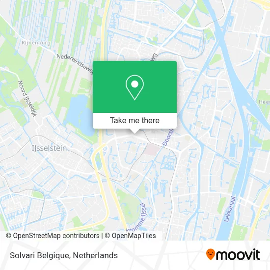 Solvari Belgique map