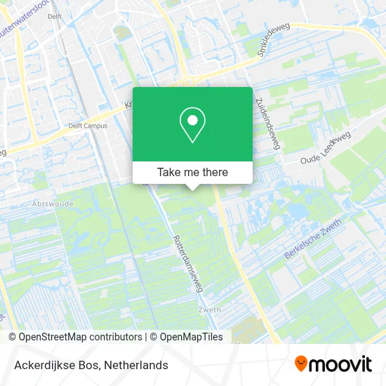 Ackerdijkse Bos map