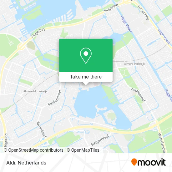 Aldi map