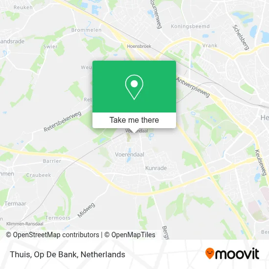 Thuis, Op De Bank map