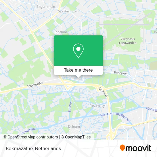 Bokmazathe map
