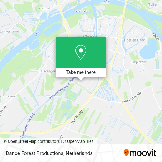 Dance Forest Productions Karte