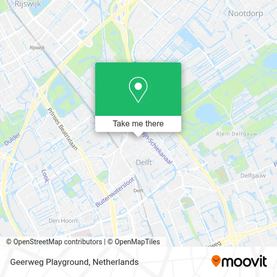 Geerweg Playground map