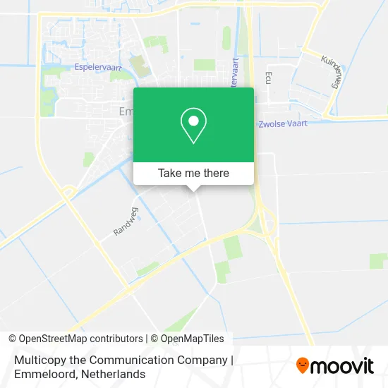 Multicopy the Communication Company | Emmeloord map