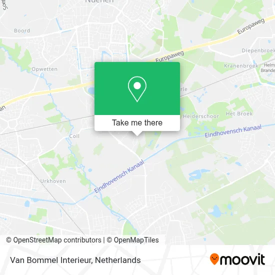Van Bommel Interieur map