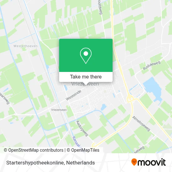 Startershypotheekonline map