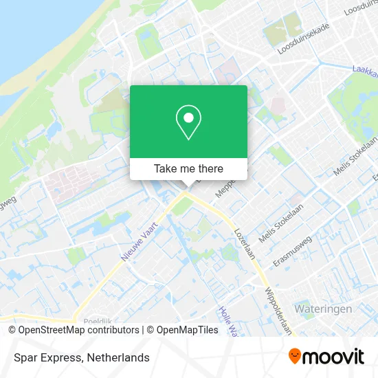 Spar Express map