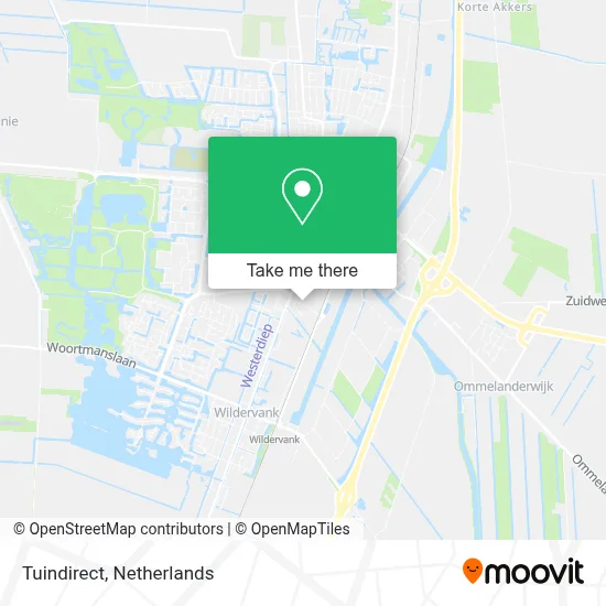 Tuindirect map