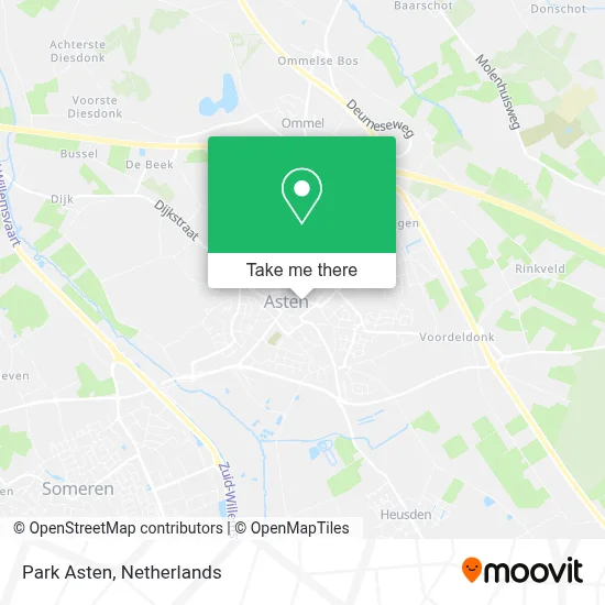Park Asten map