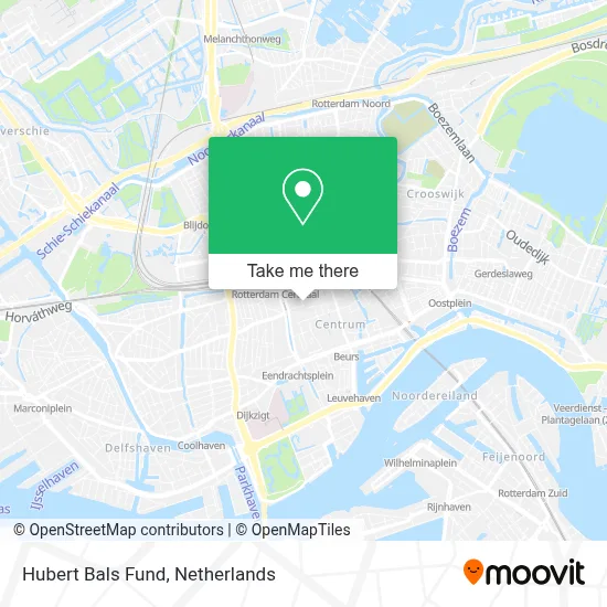 Hubert Bals Fund map