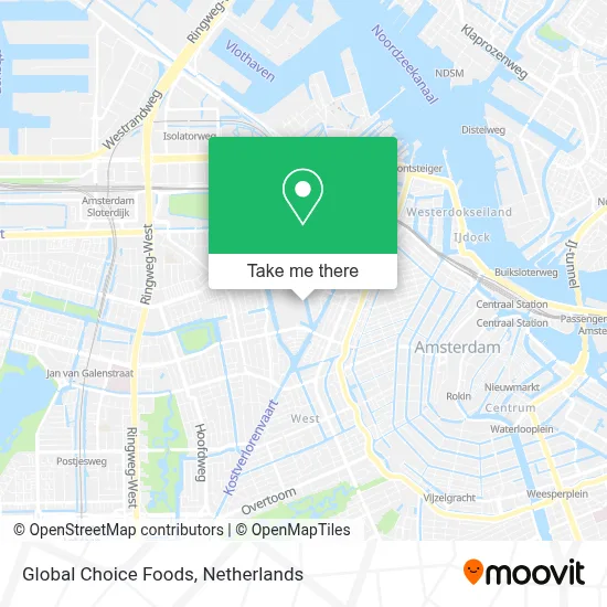 Global Choice Foods map