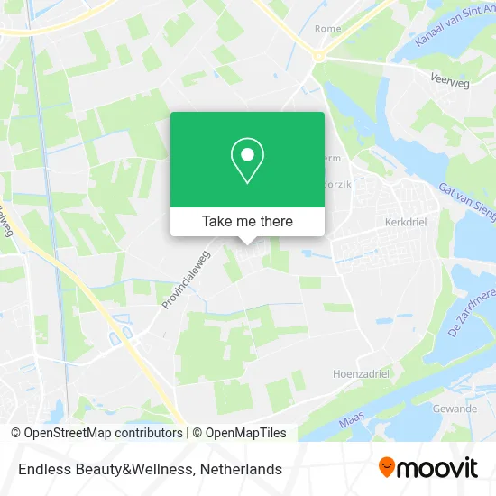 Endless Beauty&Wellness map