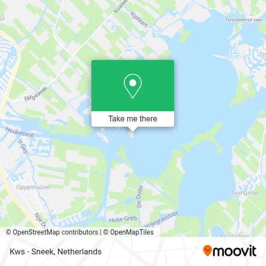 Kws - Sneek map