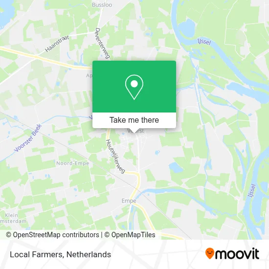 Local Farmers map