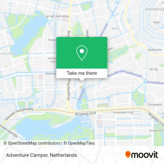 Adventure Camper map