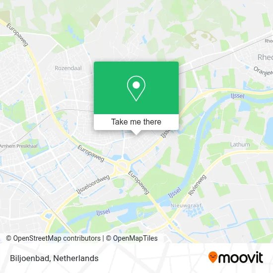 Biljoenbad map