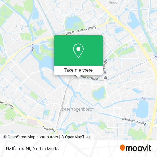 Halfords.Nl map